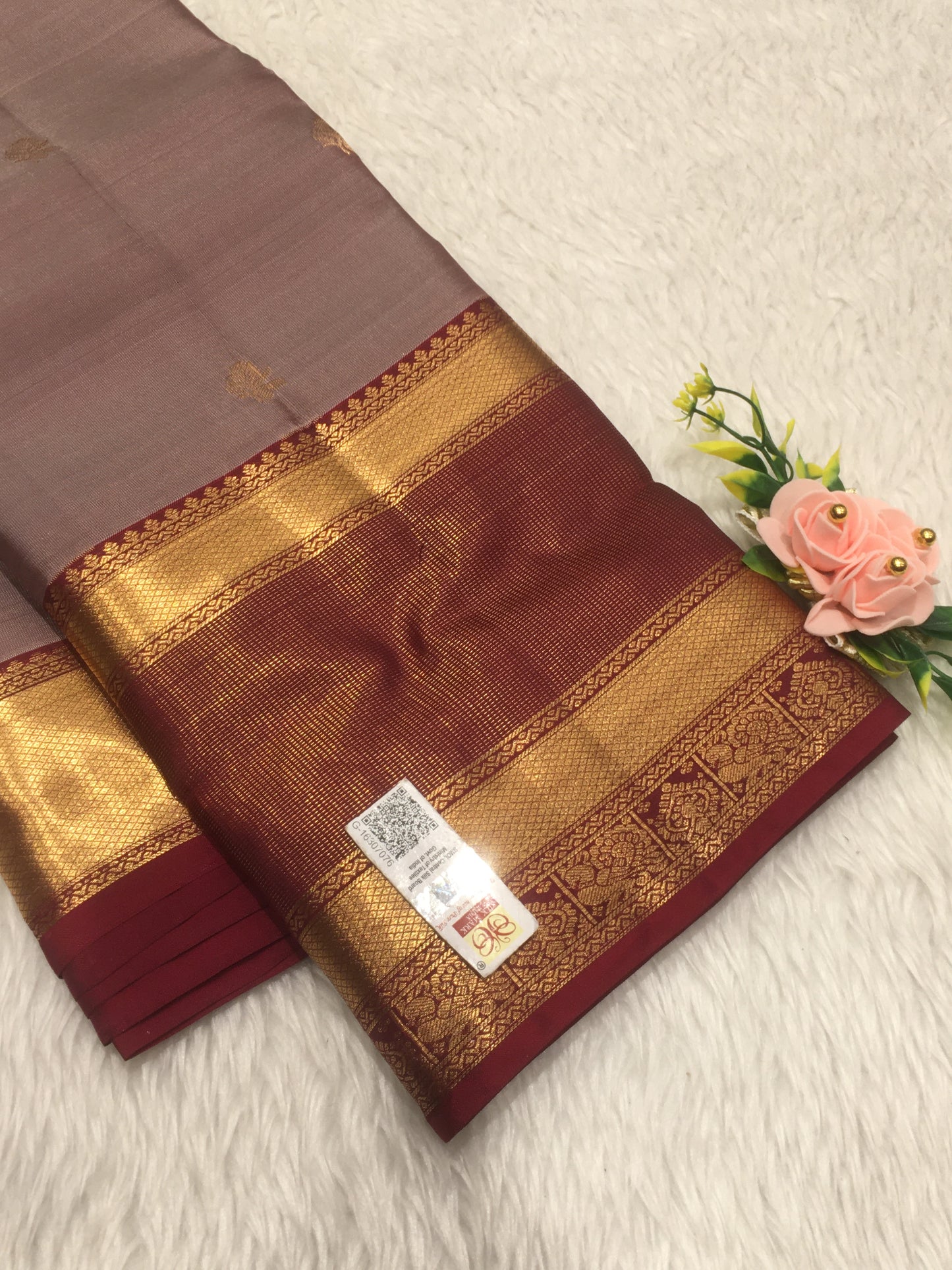 Pure Kanchipuram silk