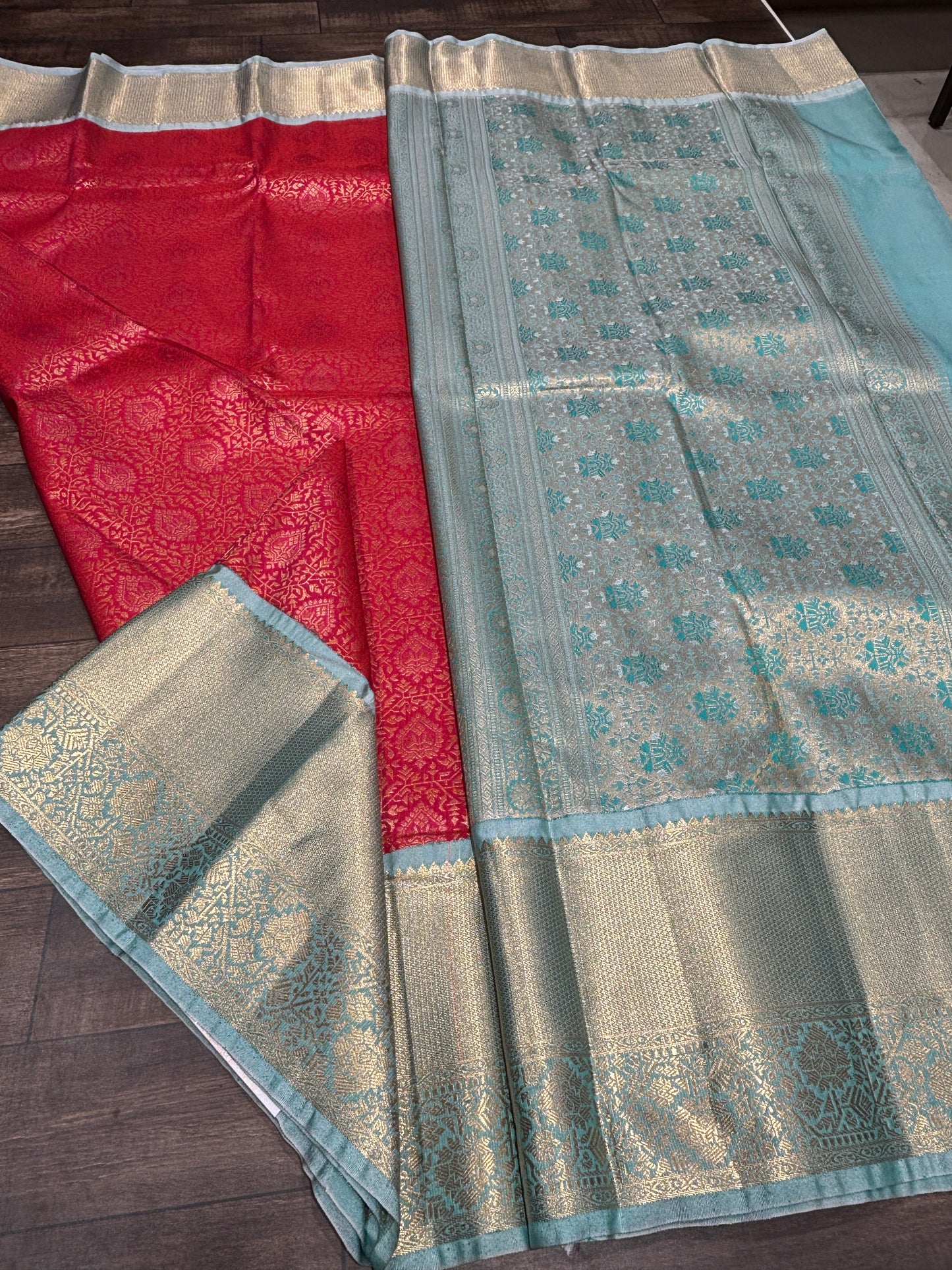 Semi Kanchipuram silk