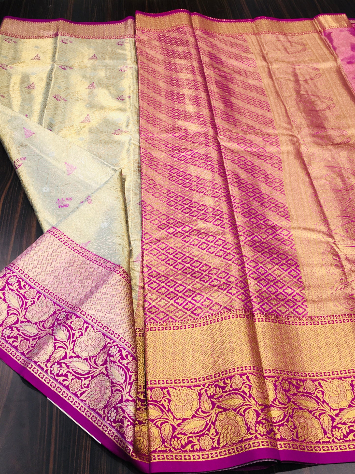 Semi Kanchipuram tissue
