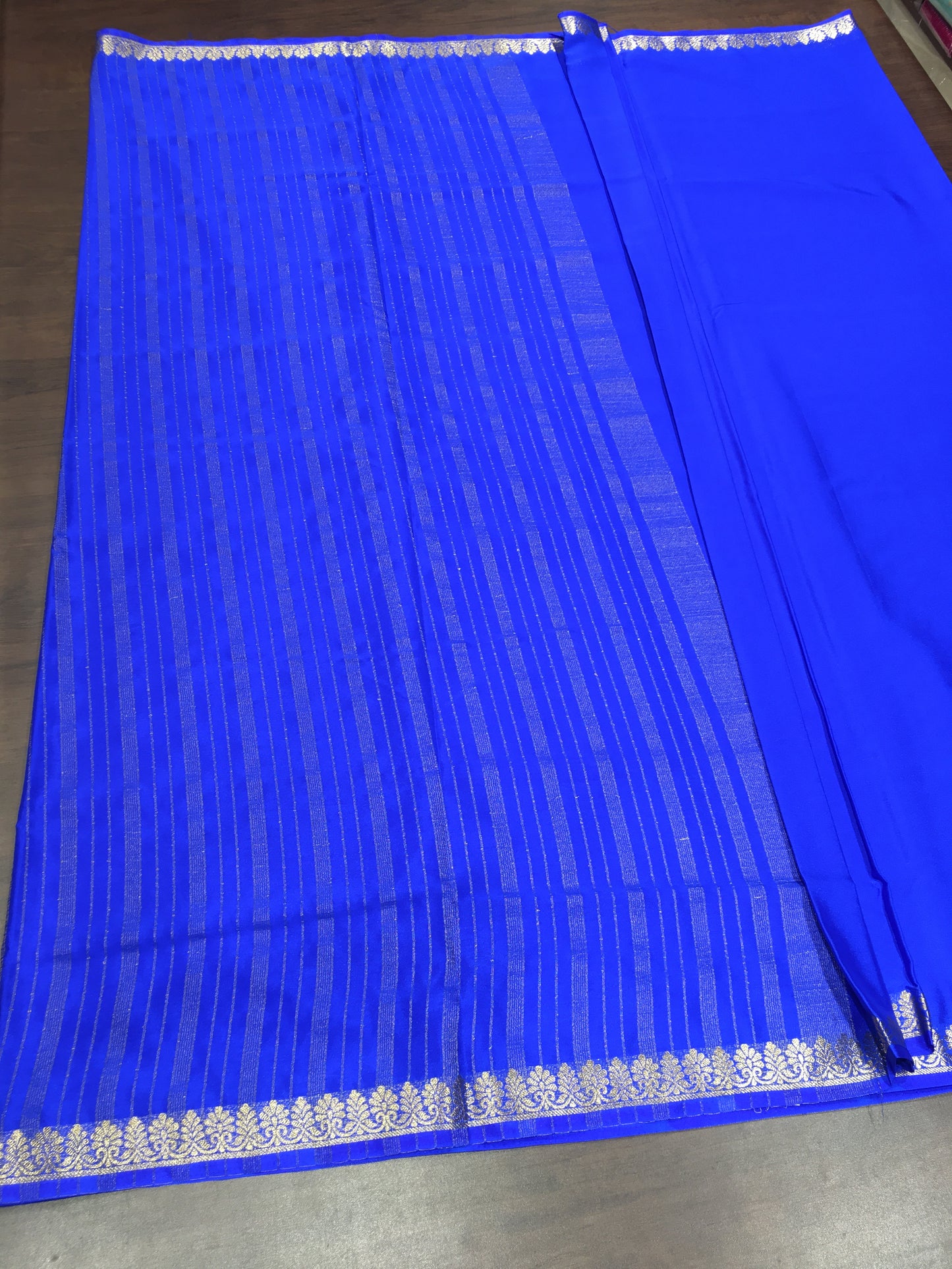 Semi Mysore Crape Silk