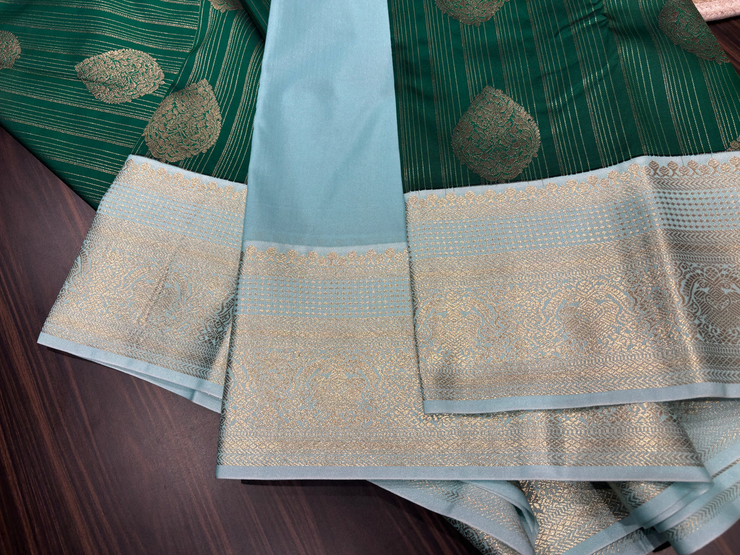 Semi Kanchipuram silk