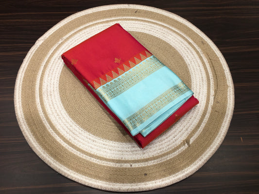 Semi Kanchipuram silk