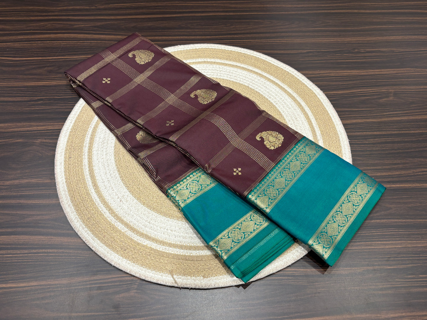 Semi Kanchipuram silk