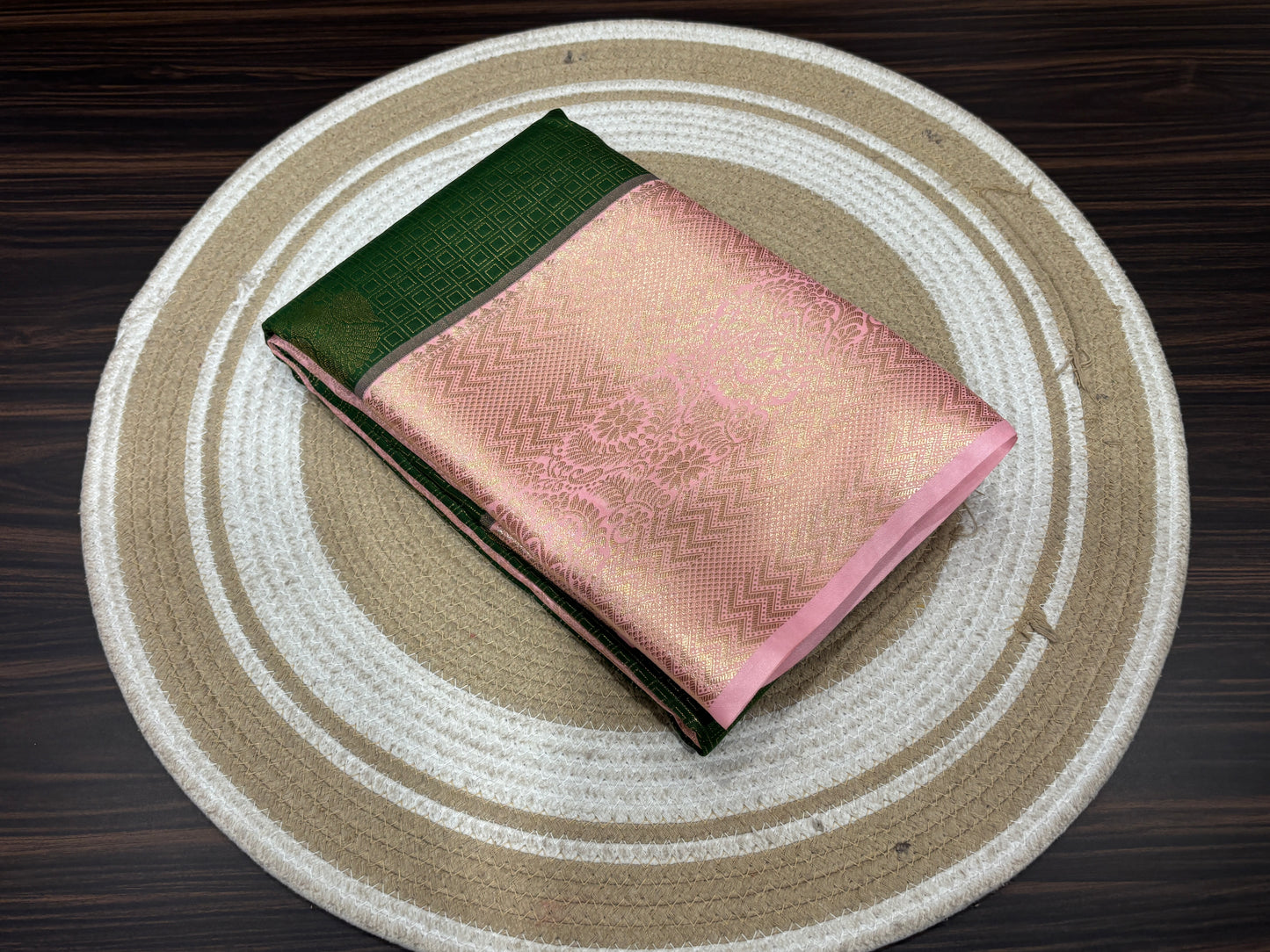 Semi Kanchipuram silk