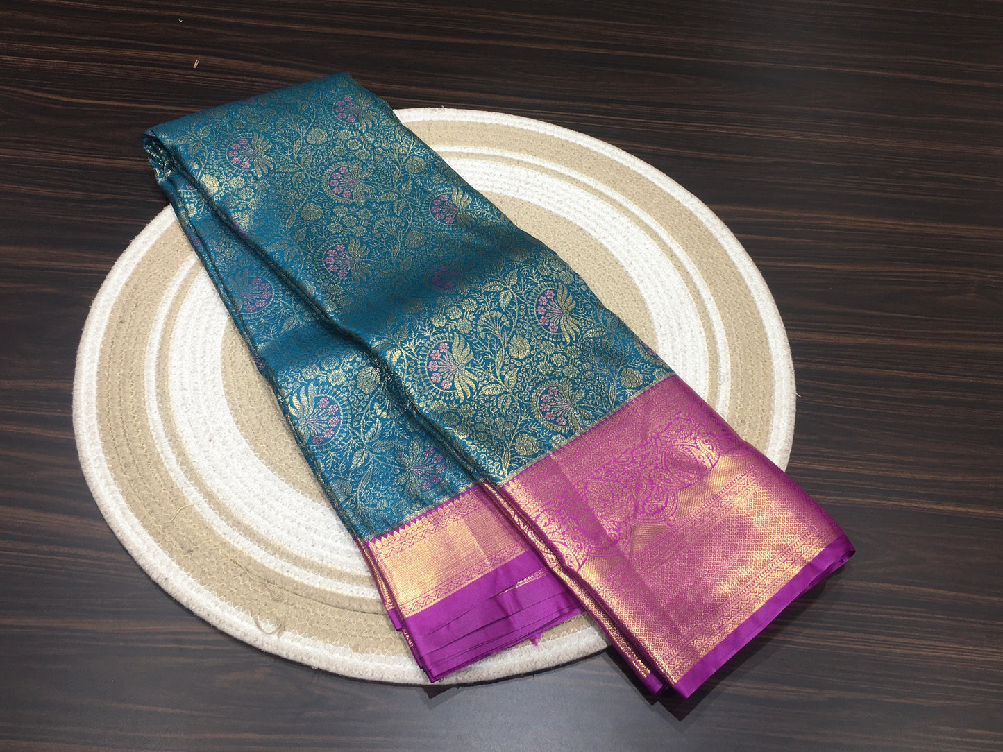 Semi Kanchipuram silk