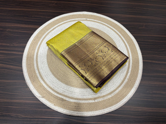 Semi Kanchipuram silk
