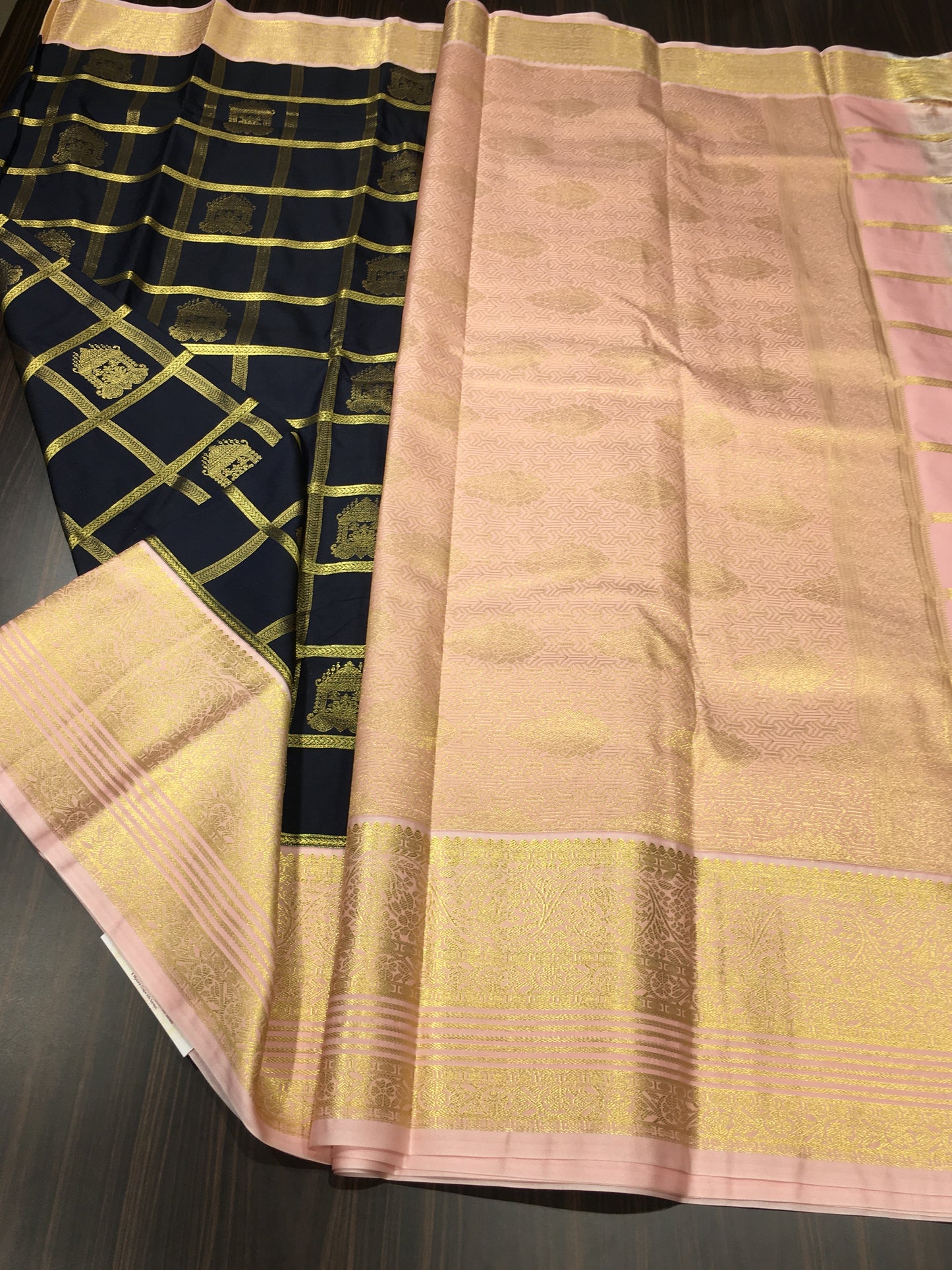 Semi Kanchipuram silk
