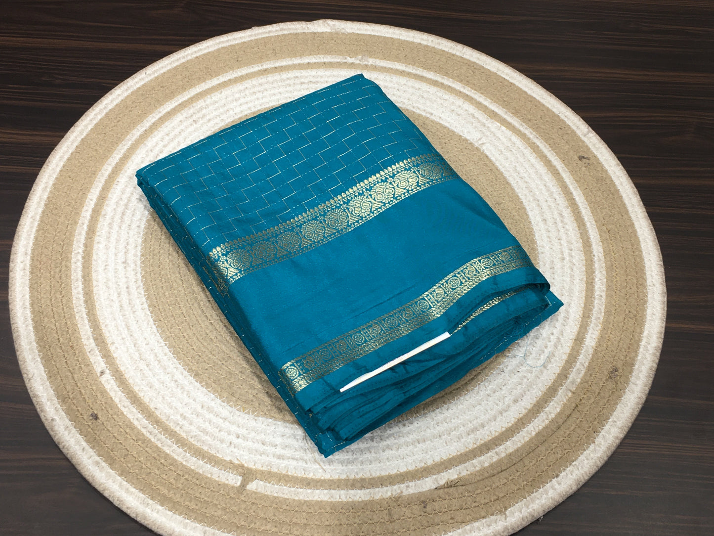 Mysore crape saree