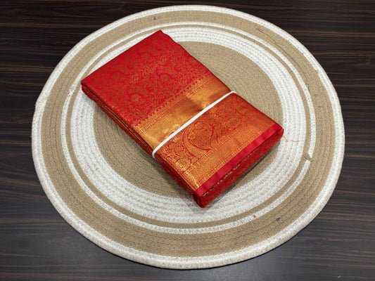 Semi Kanchipuram silk