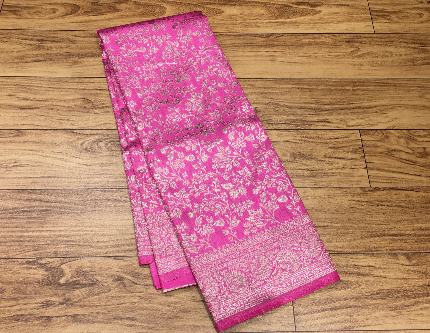 Semi brocade banaras