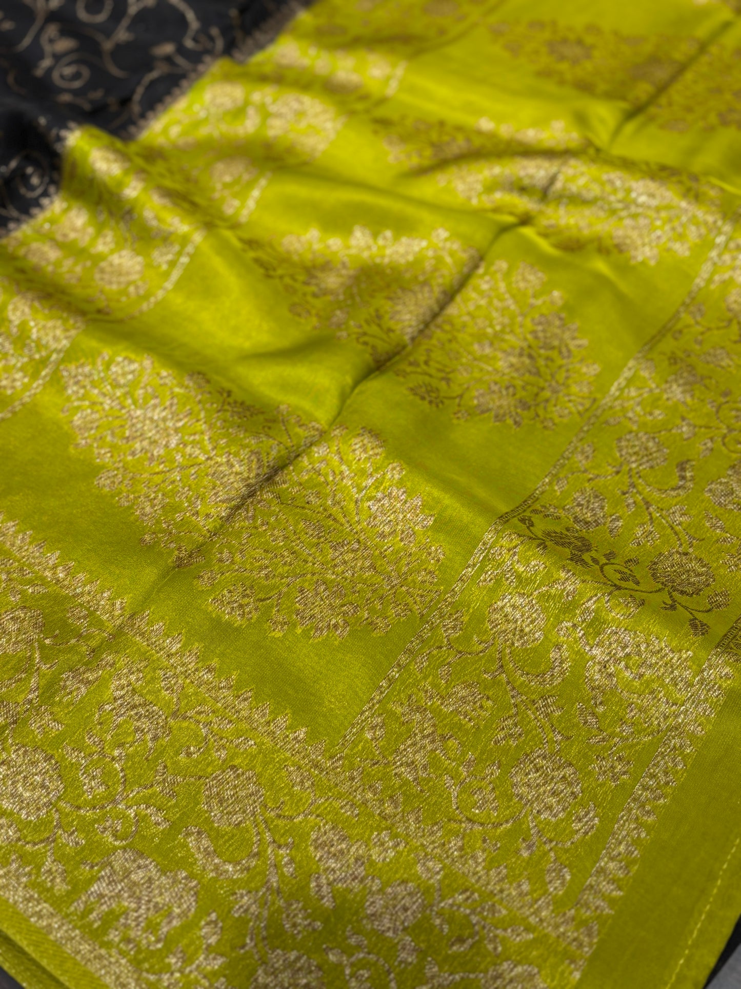 Soft tussar saree