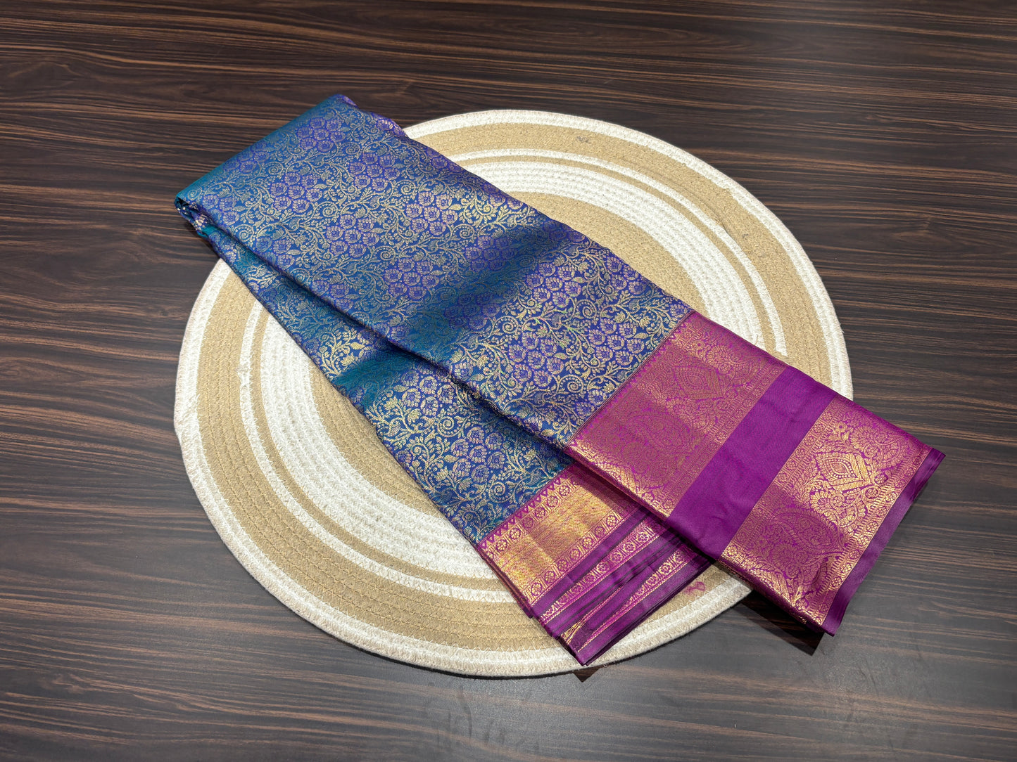 Semi Kanchipuram silk