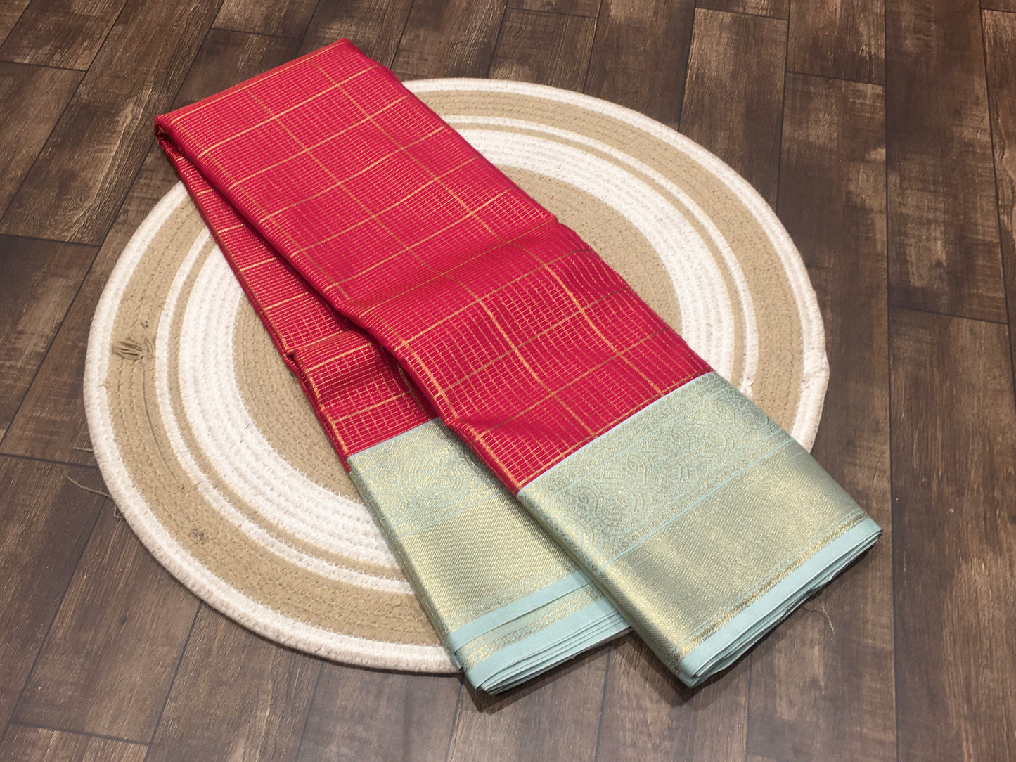 Semi Kanchipuram silk