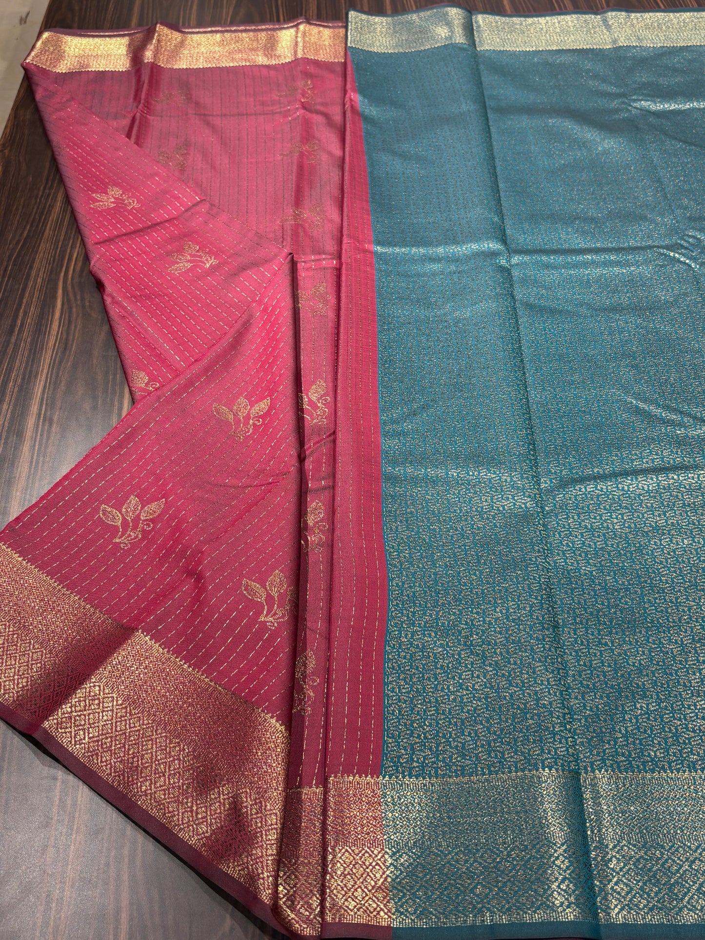 Semi Kanchipuram silk