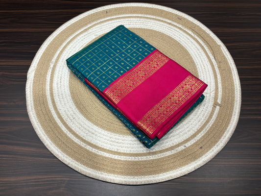 Semi Kanchipuram silk