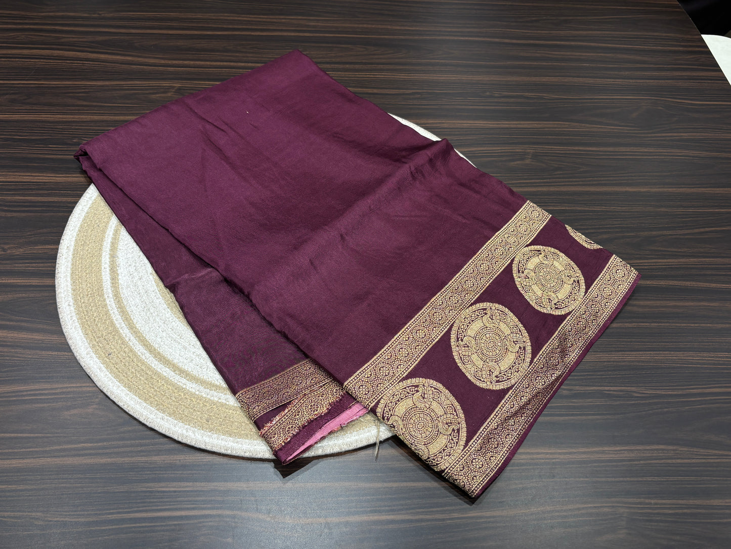 Satin crape