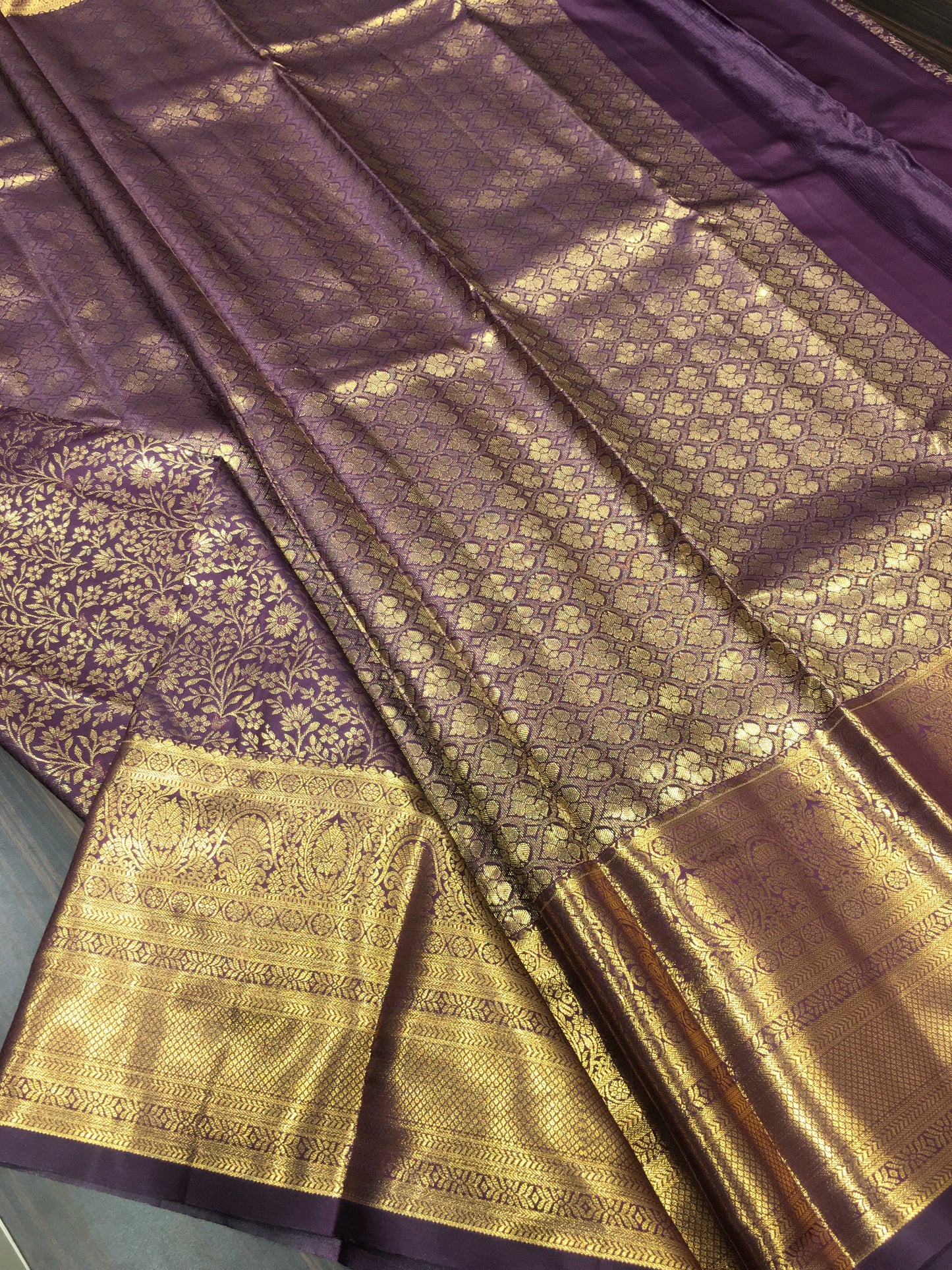 Semi Kanchipuram silk