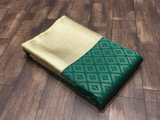 Semi Kanchipuram silk