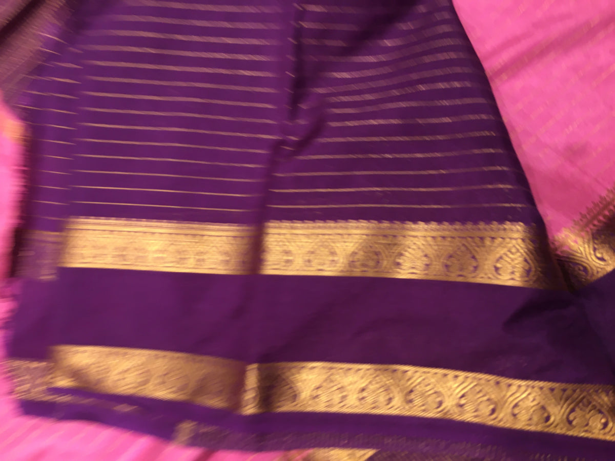 Semi Mysore Crape Silk