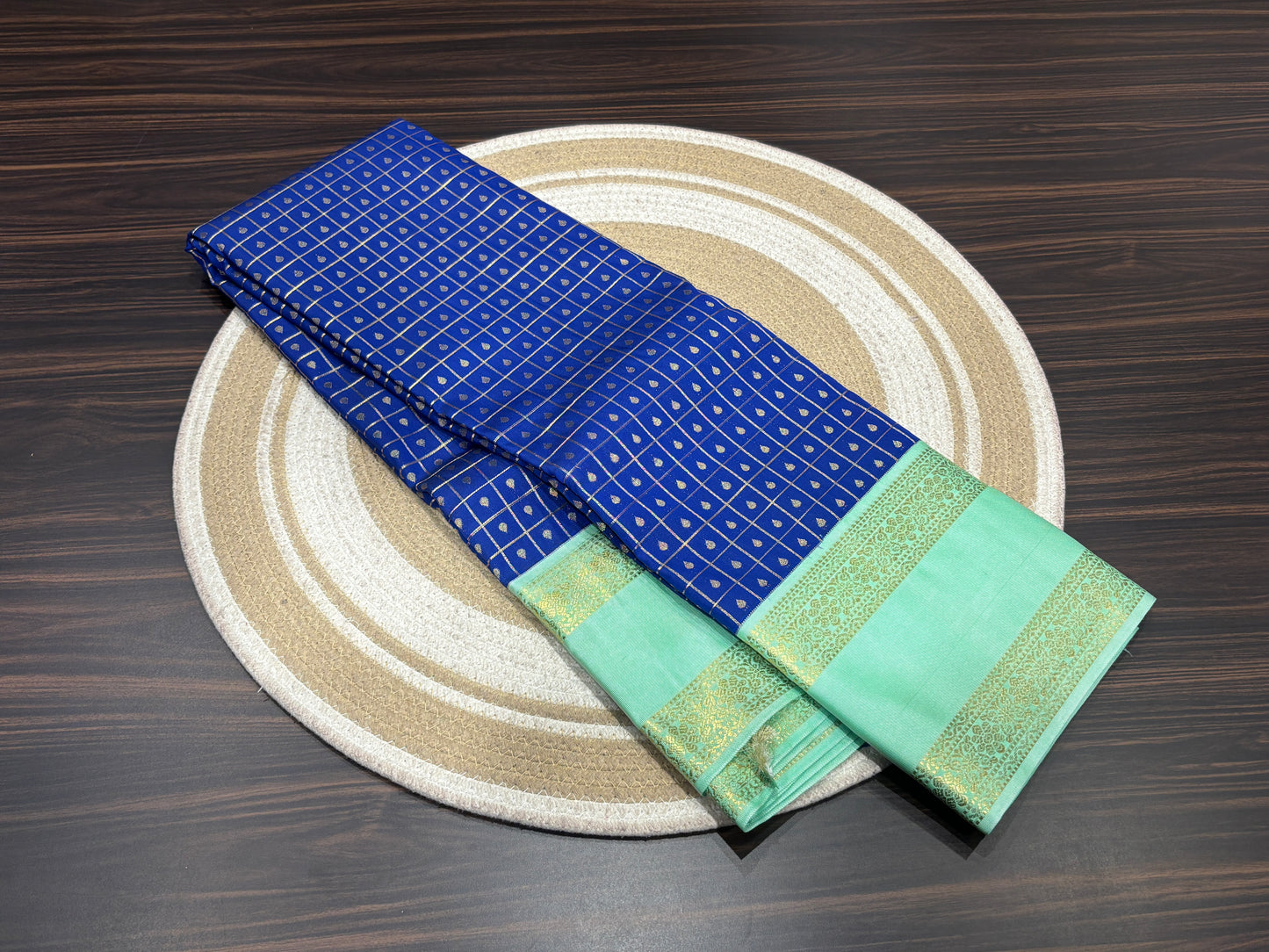 Semi Kanchipuram silk