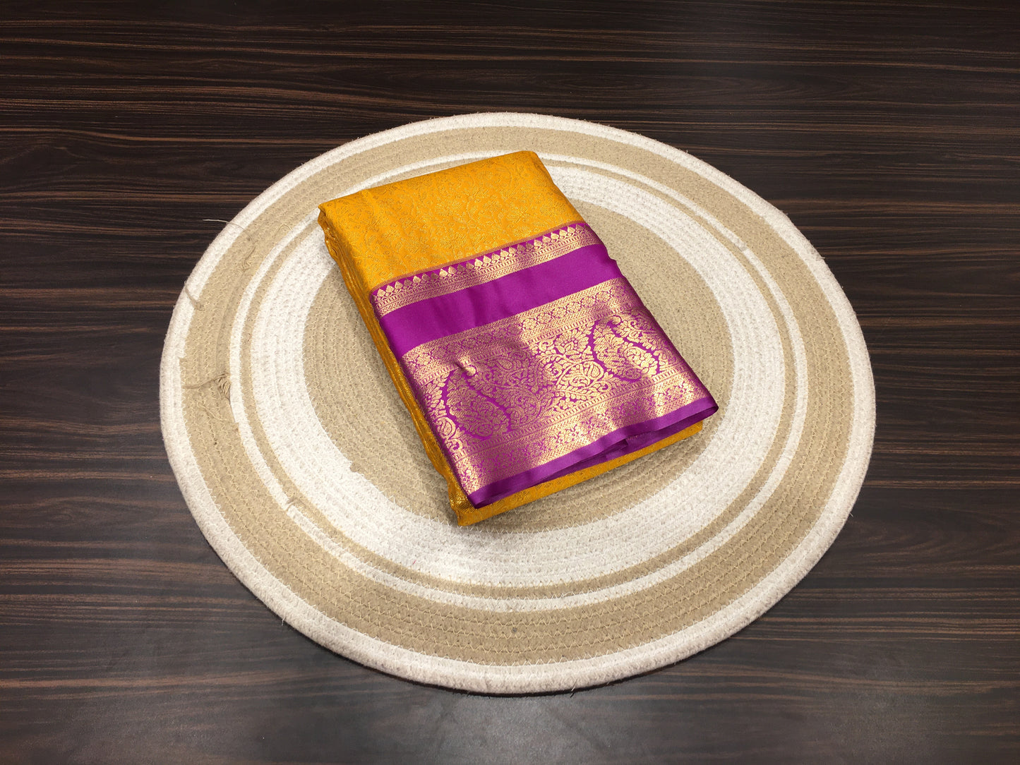 Semi Kanchipuram silk
