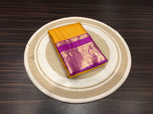 Semi Kanchipuram silk