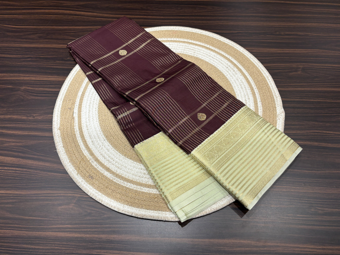 Semi Kanchipuram silk