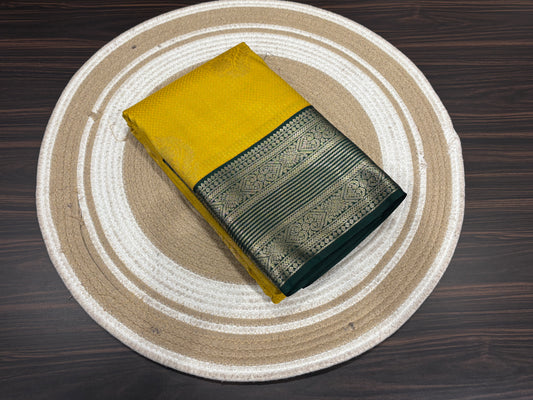 Semi Kanchipuram silk