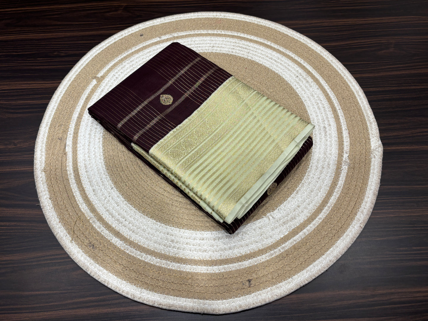 Semi Kanchipuram silk