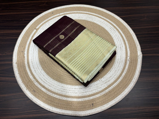 Semi Kanchipuram silk