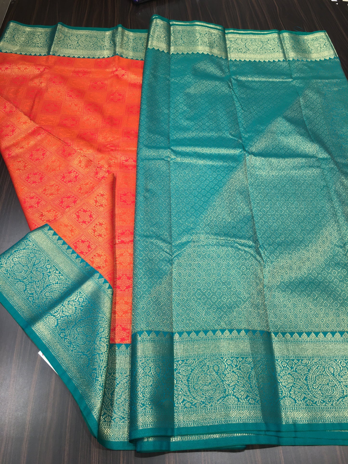 Semi Kanchipuram silk