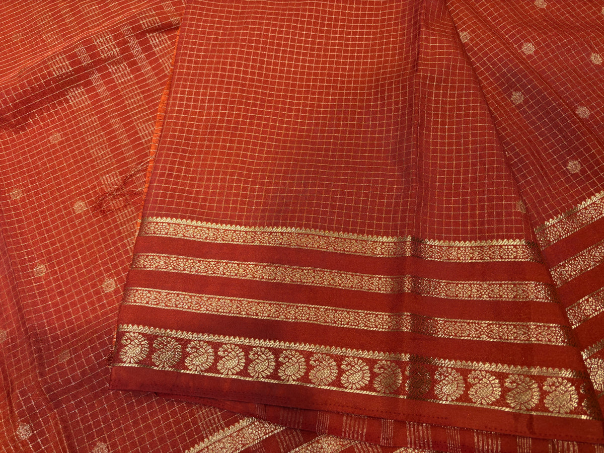 Semi Mysore crape