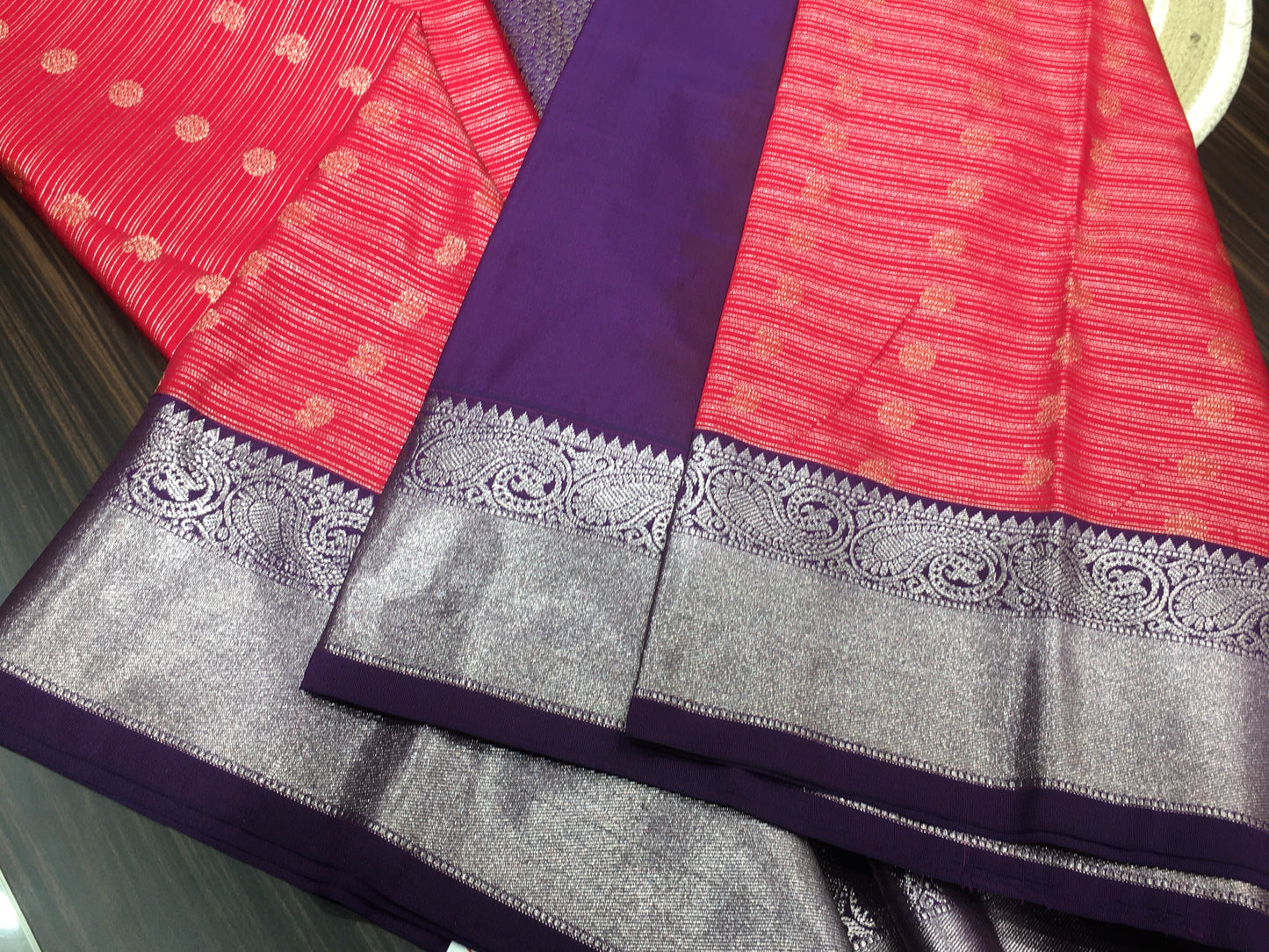 Semi Kanchipuram silk