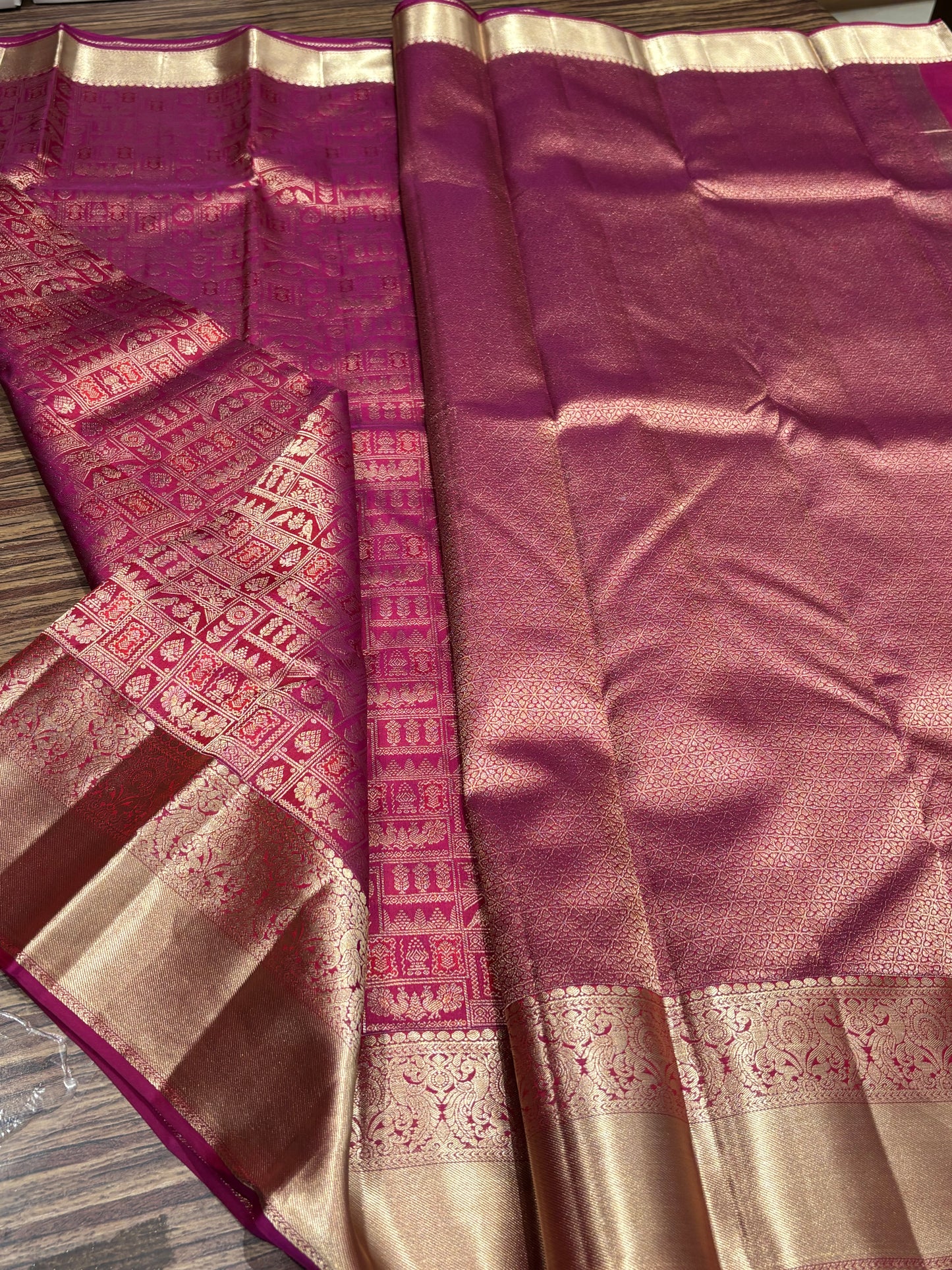 Pure Kanchipuram Broced Silk