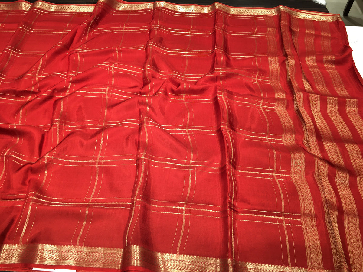Semi Mysore Crape Silk