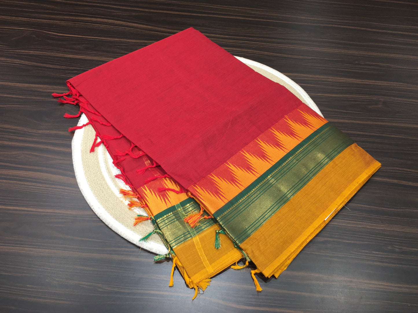 Fancy cotton saree