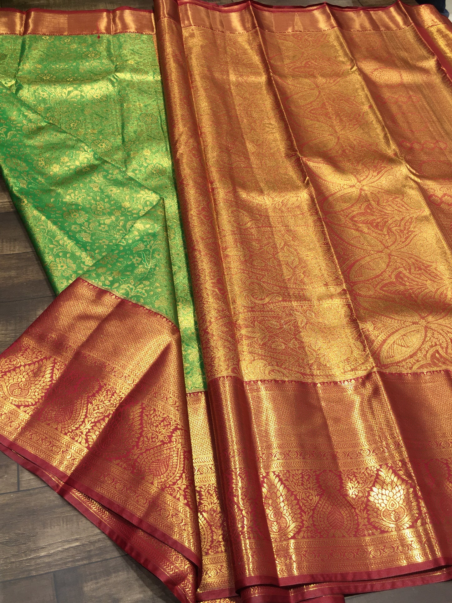 Semi Kanchipuram tissue