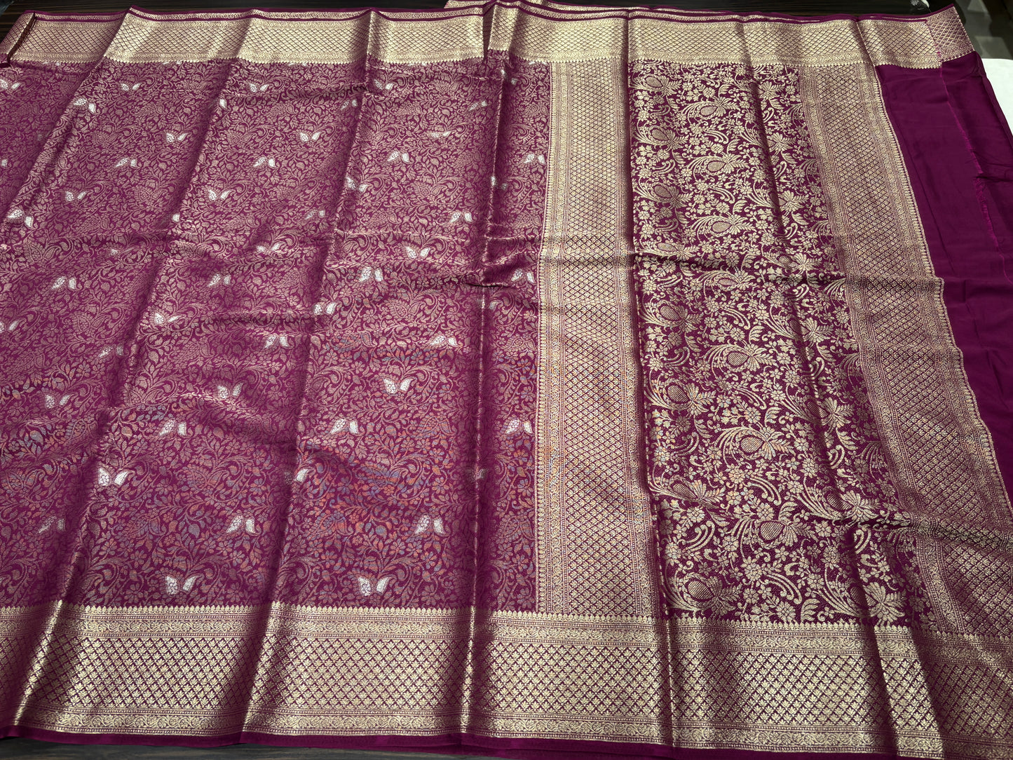 Chiffon saree