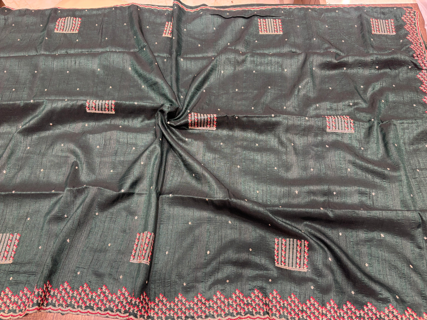 Soft tussar saree