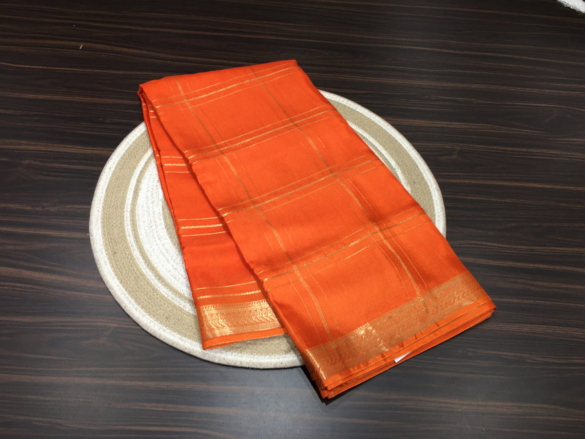Semi Mysore Crape Silk
