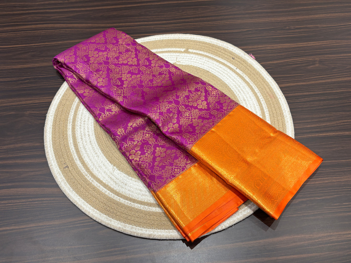 Semi Kanchipuram silk