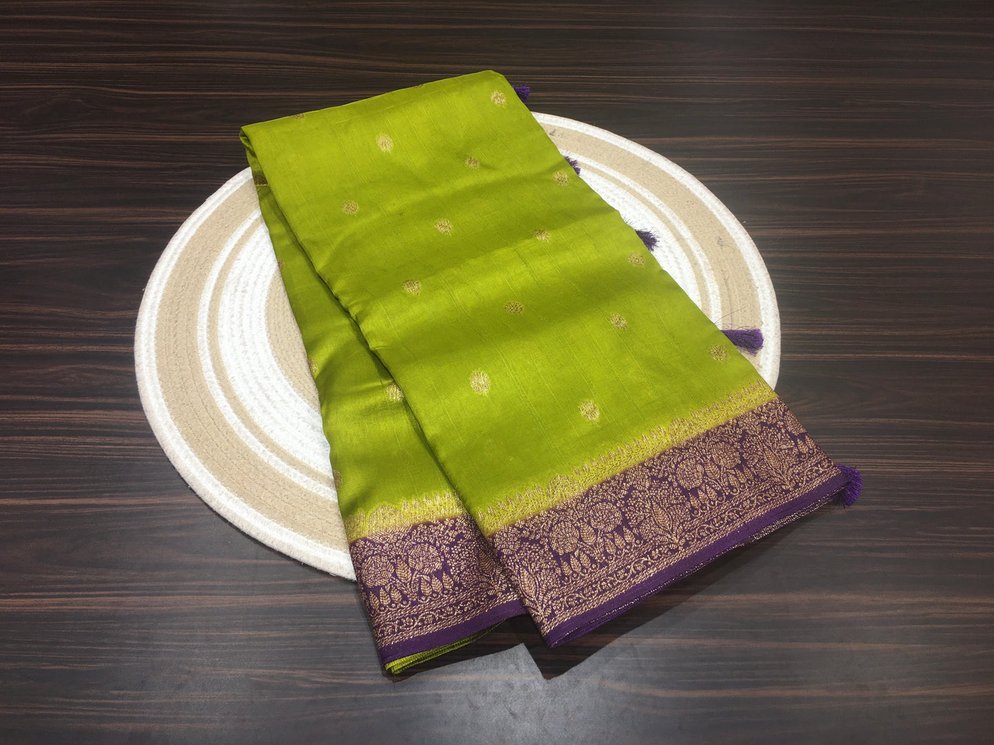Soft tussar saree