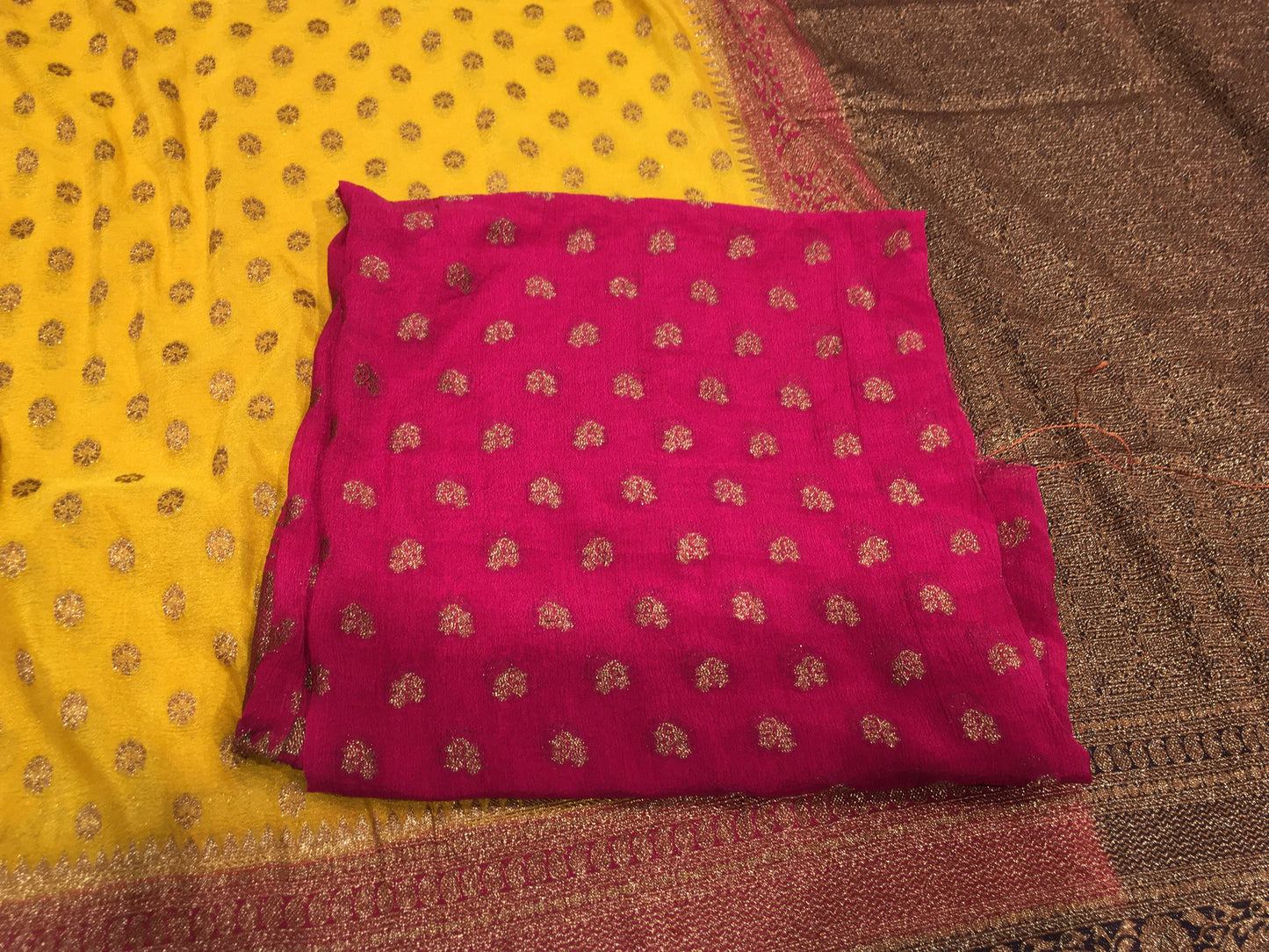 Semi kaddi georgette