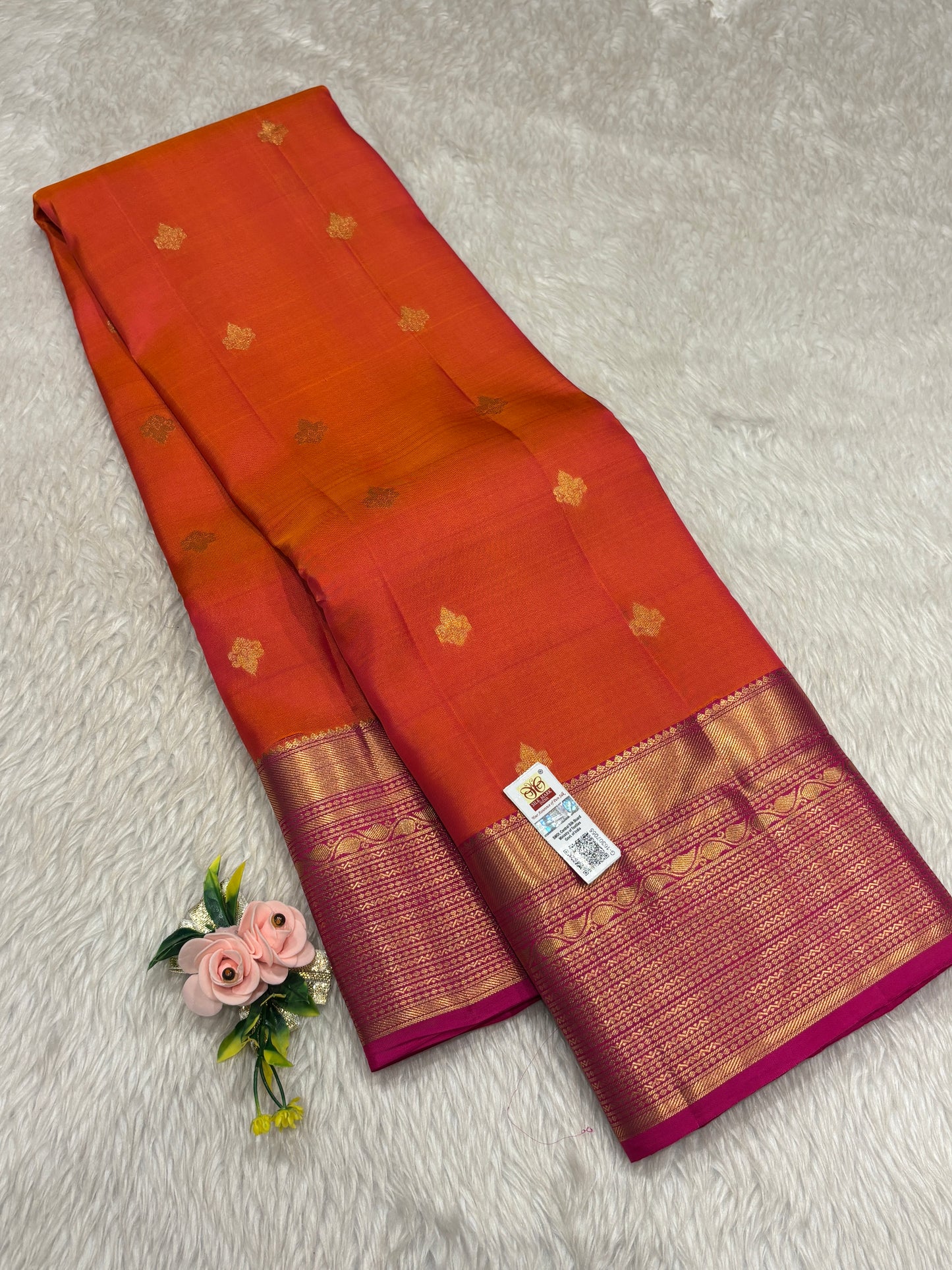 Pure Kanchipuram silk