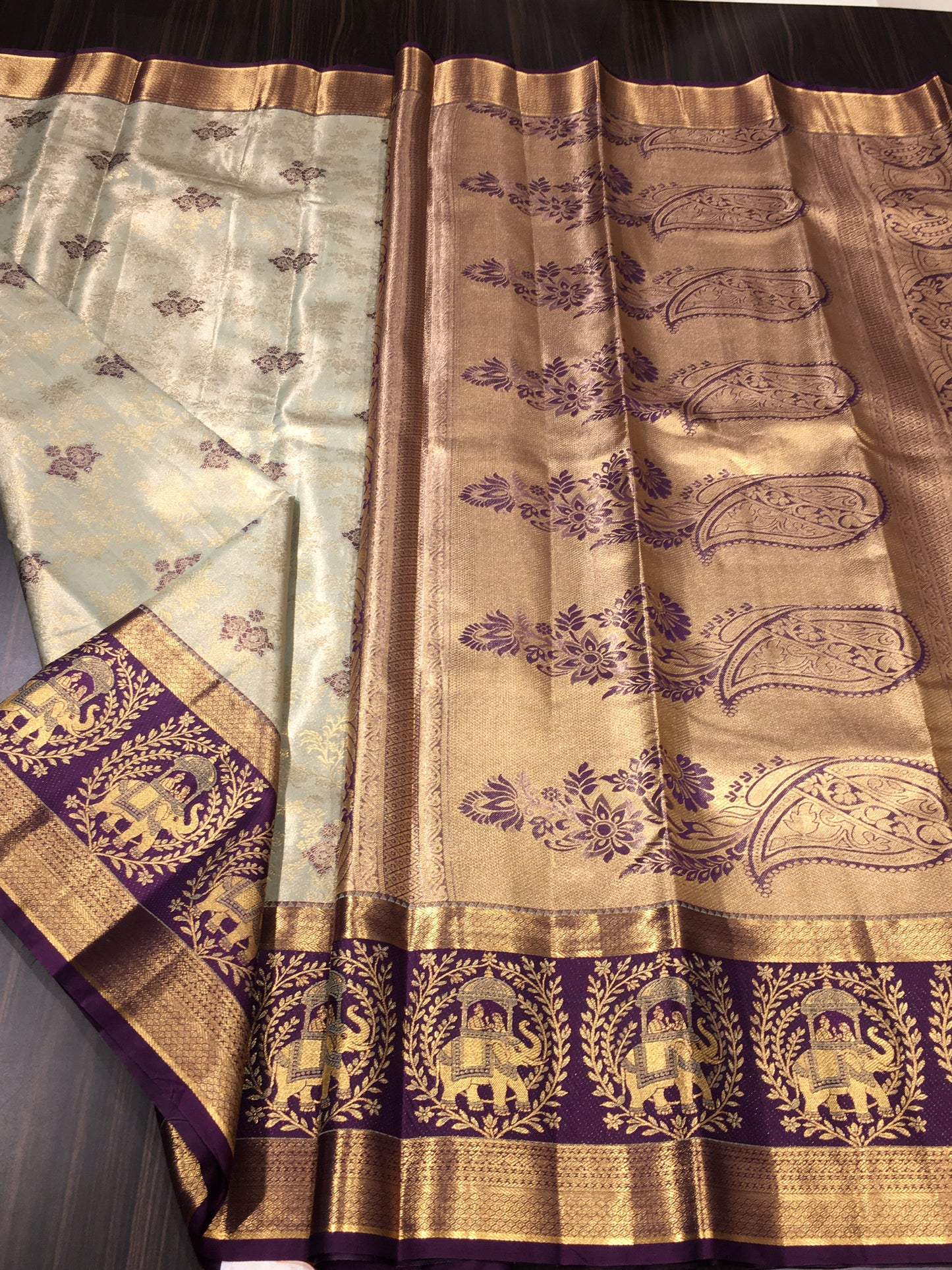Semi Kanchipuram tissue