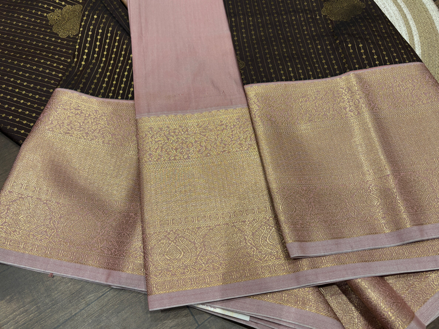 Semi Kanchipuram silk