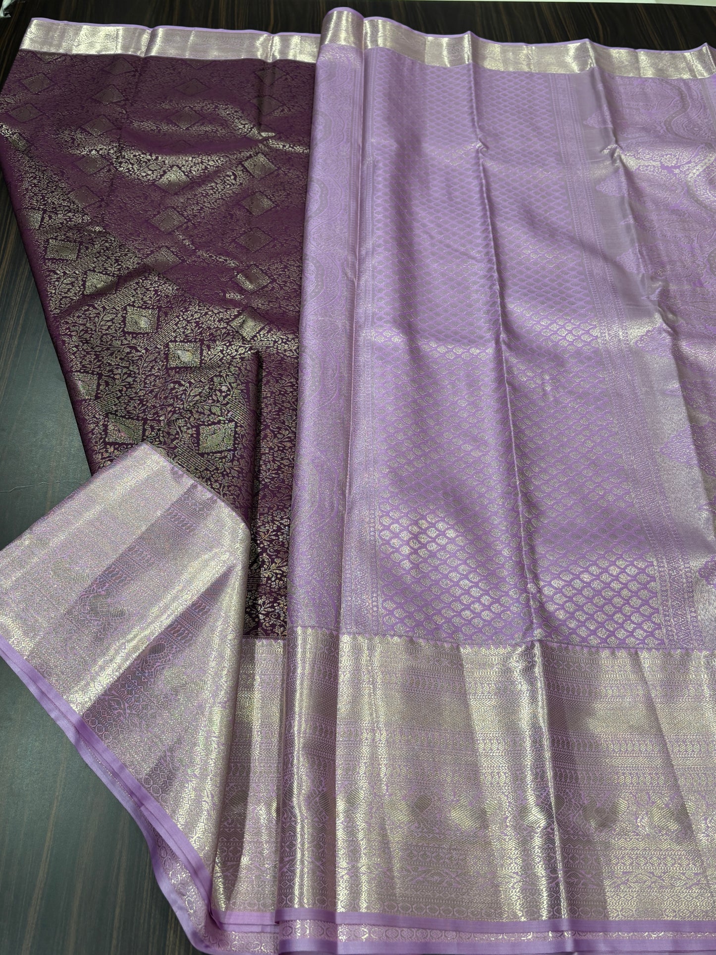 Semi Kanchipuram silk