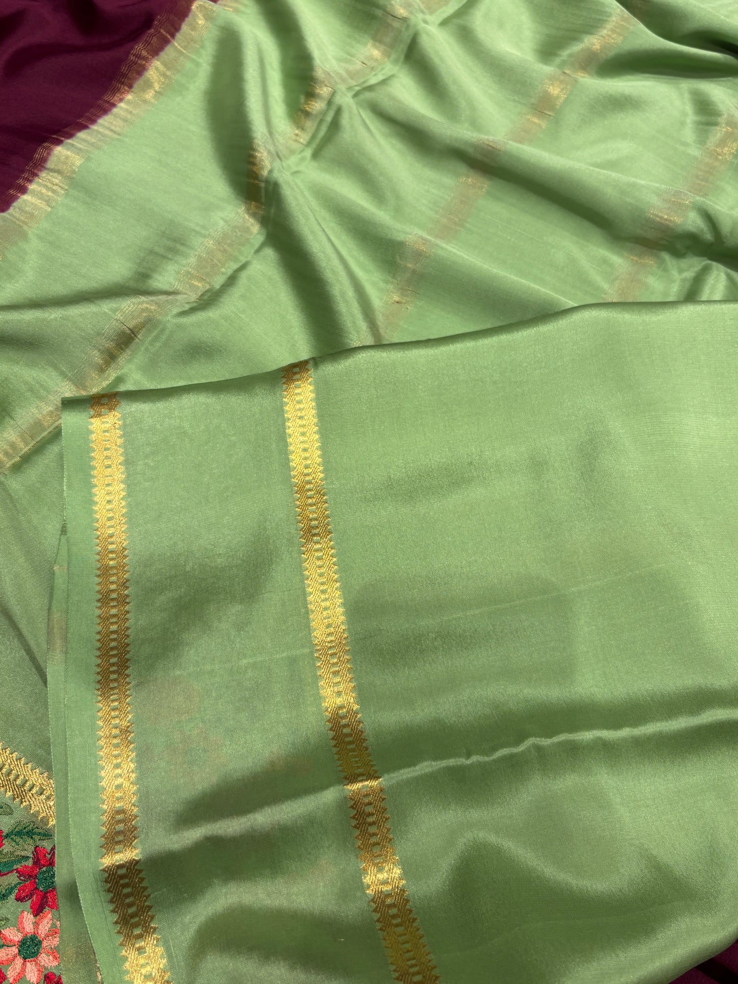 Pure Mysore silk