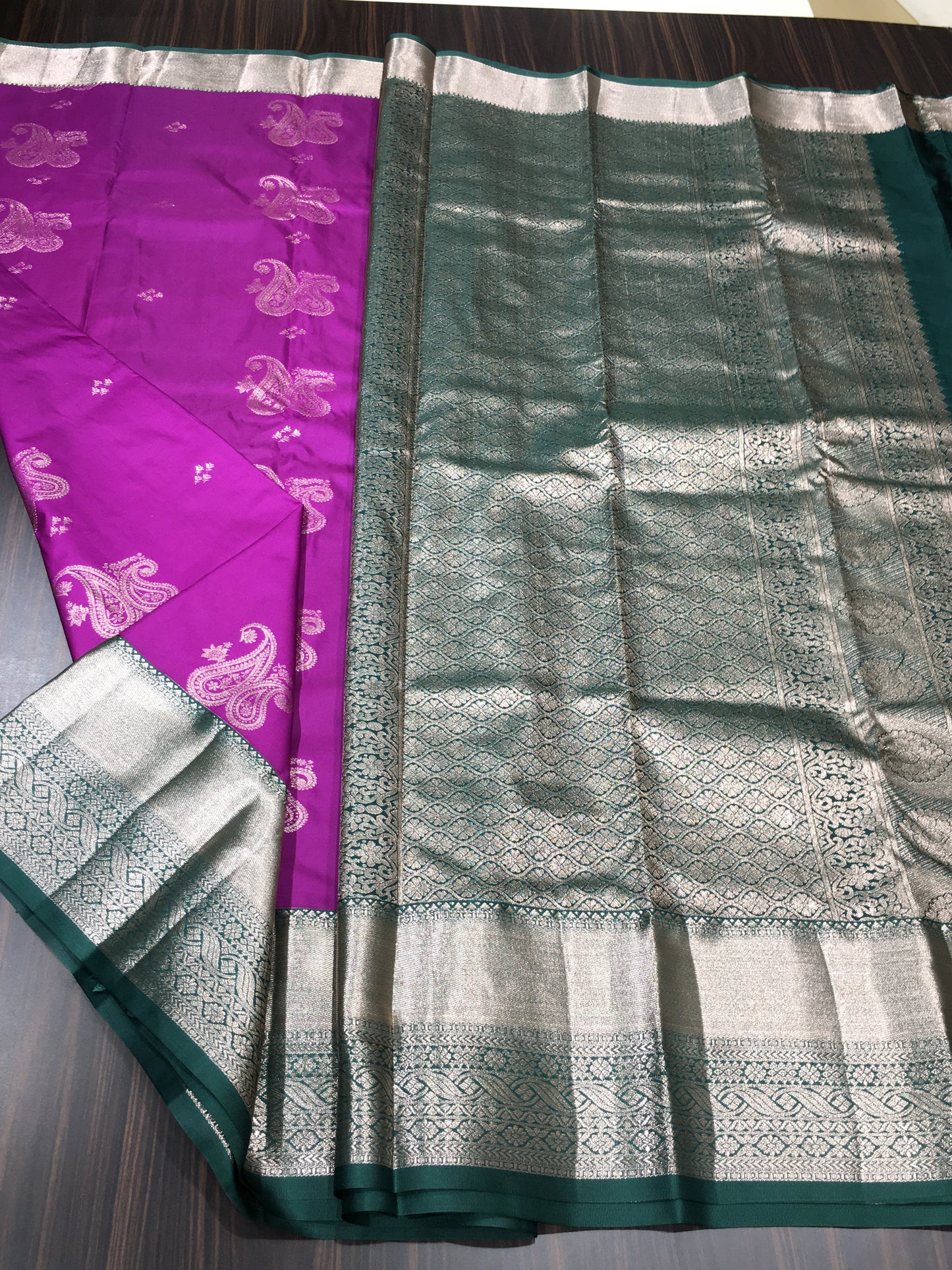 Semi Kanchipuram silk