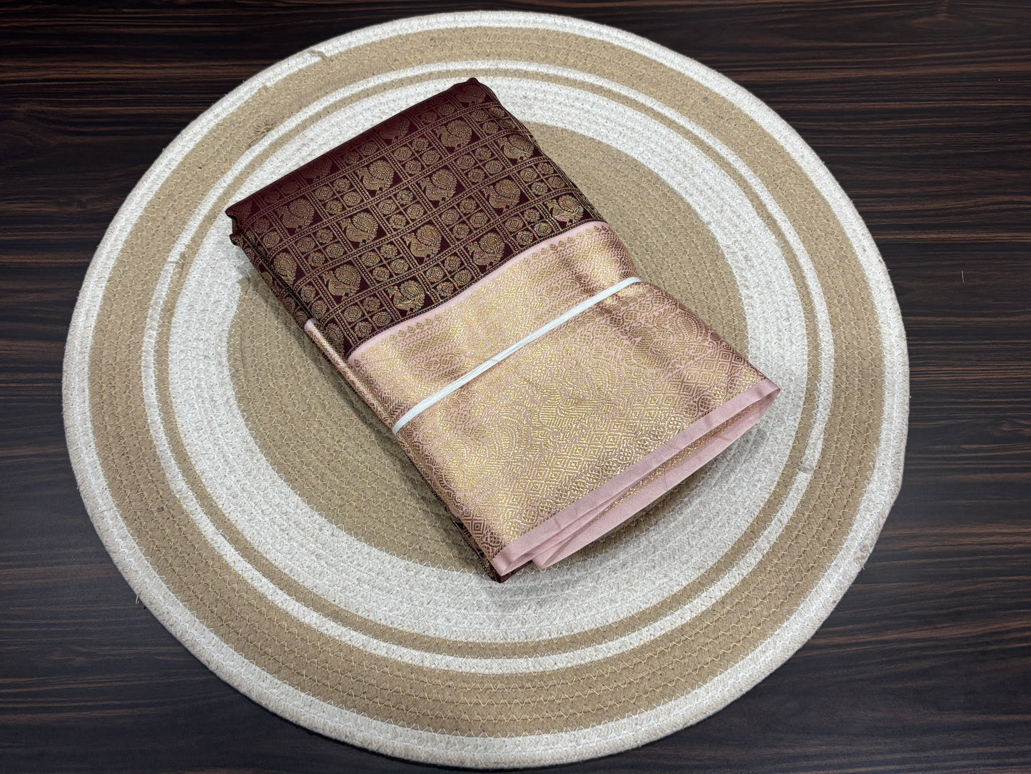 Semi Kanchipuram silk